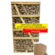 Haardhout Eiken FSC gedroogd - XL