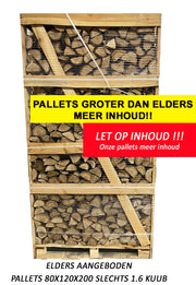 Haardhout Eiken FSC ovengedroogd - XL