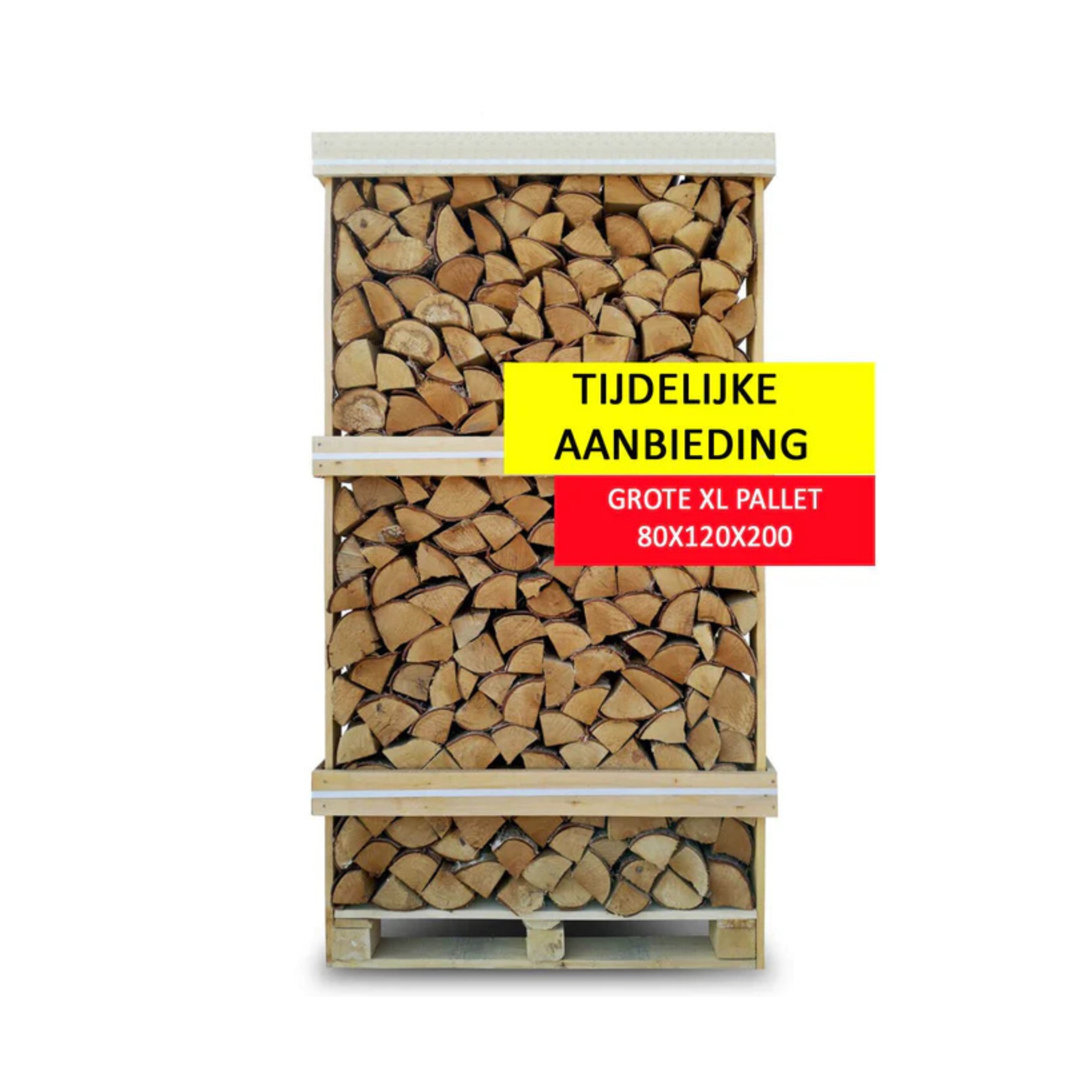 Haardhout Beuken FSC ovengedroogd - XL