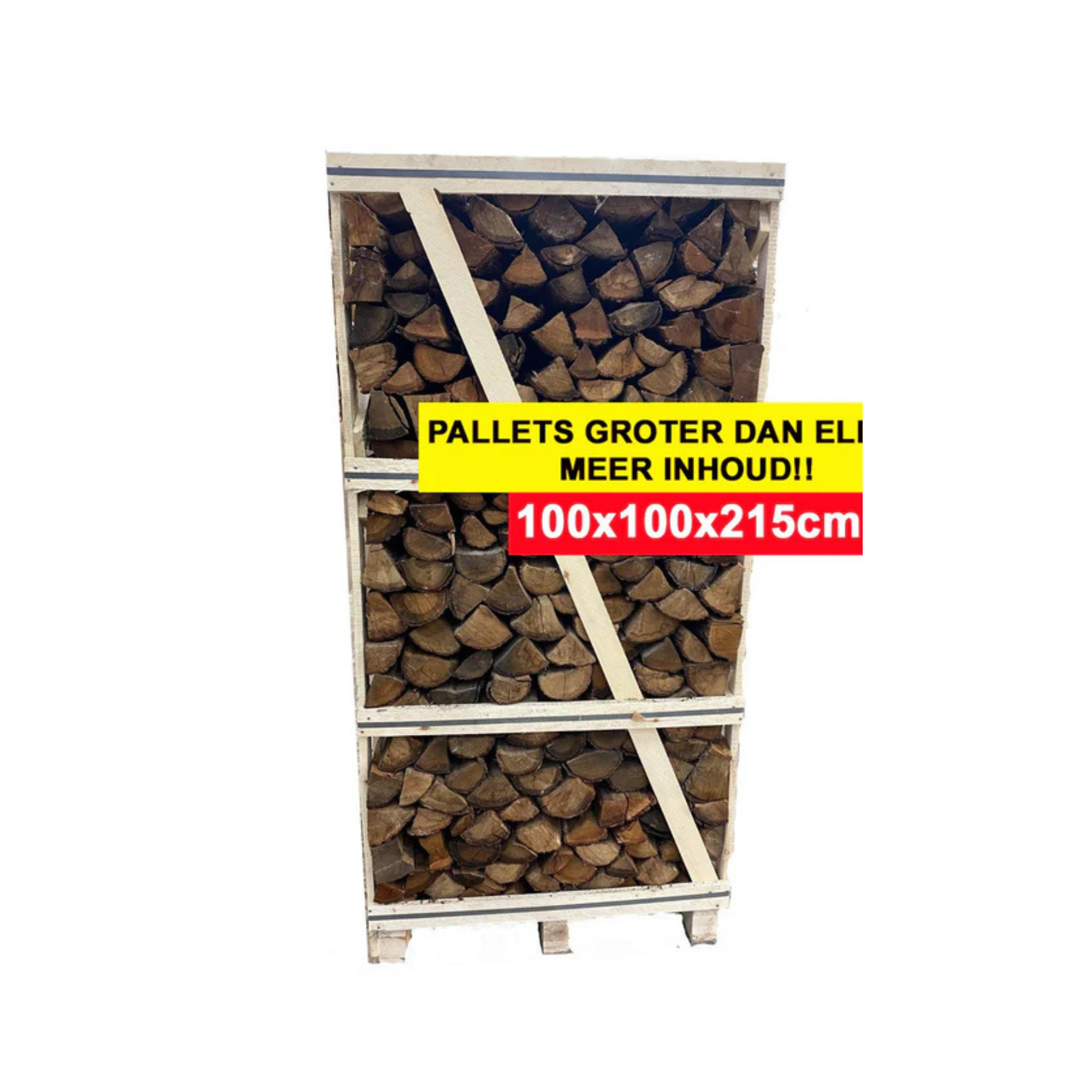 Haardhout Eiken FSC ovengedroogd - XXL - 2,15 m2
