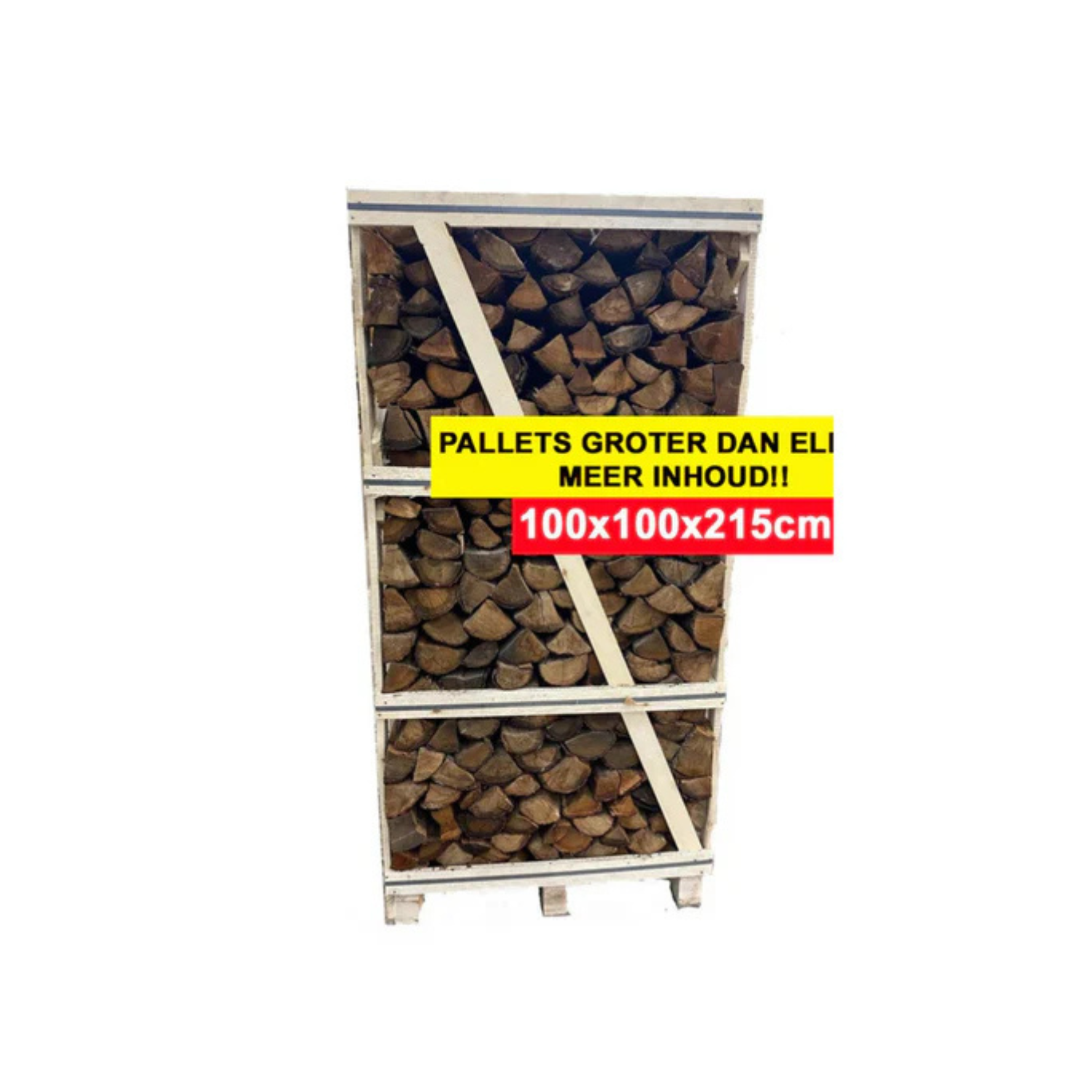 Haardhout Eiken FSC ovengedroogd - XXL - 2,15 m2