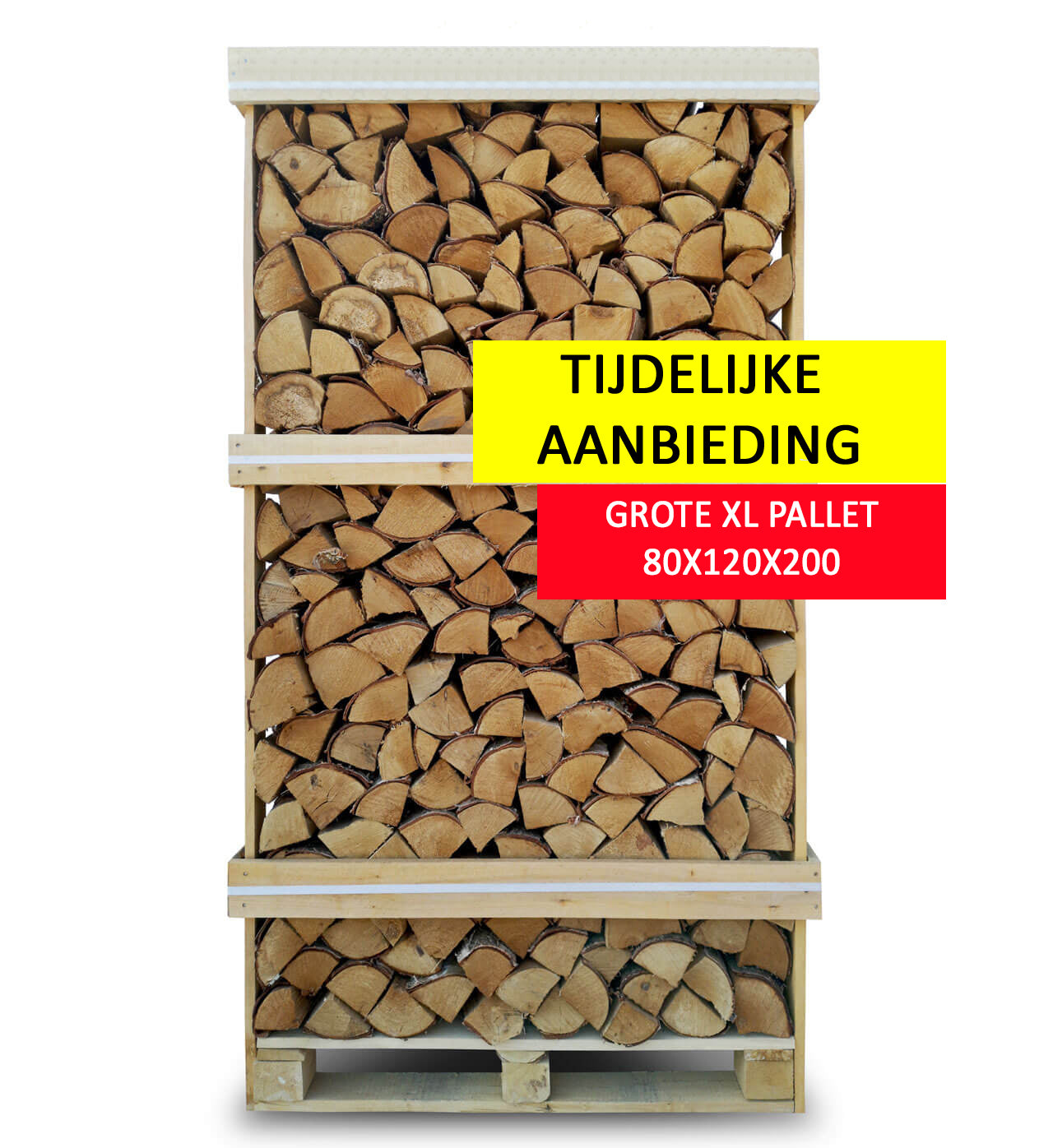 Haardhout Beuken FSC ovengedroogd - XL
