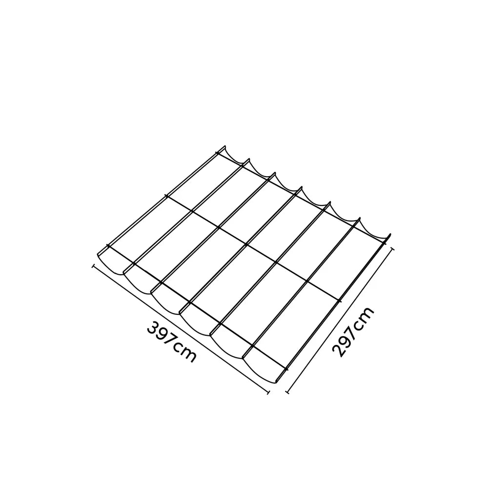 Prosail Harmonicadoek waterafstotend Antraciet + materialen