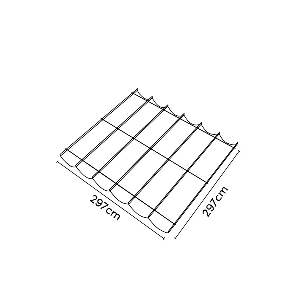 Prosail Harmonicadoek waterafstotend Antraciet + materialen