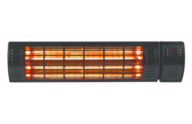 Infrarood Heater Golden Ultra RCD BLACK met afstandsbediening